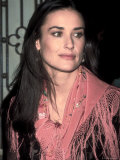 Actress Demi Moore at Talk Magazine Debut at Liberty Island