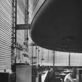 Chemists Working at Titration Table inside Johnson Wax Co's Research Tower by Frank Lloyd Wright