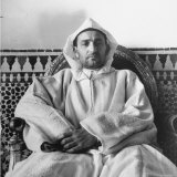 Portrait of the Sultan of Morocco Mohamed Ben Youssef