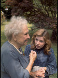 Activist for the Disabled  Helen Keller  Meeting Actress Patty Duke in "The Miracle Worker"