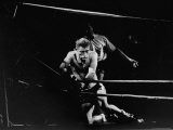 Actor Sammy Davis Jr  Struggling Against Ropes in Scene from Play  