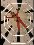 Actor Keir Dullea Wearing Space Suit in Scene from Motion Picture "2001: A Space Odyssey"