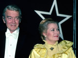 Actor Jimmy Stewart and Monaco's Princess Grace