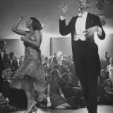 Winners of Contest Barbara Pettit and Dick Warren Dancing the Charleston at a University Party