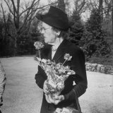Meeting on the Grounds of One of the Club Members with upper class ladies Garden Club