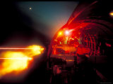 Crew of US AC47 Plane Firing Rounds from Ge Miniguns During Vietnam War Conflict