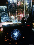 American Air Force Specialists Directing Missions from Command Center at Tan Son Nhut Airport