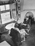 Dr Alfred Kinsey  Sexual Behavior Researcher  Interviews Woman to Obtain Statistics for His Book