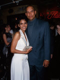 Actress Halle Berry and Husband  Professional Baseball Player David Justice