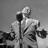 Singer Frankie Laine During a Concert