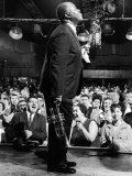 Musician Louis Armstrong Performing at the Steel Pier