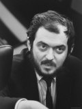 Director  Stanley Kubrick  During Filming of His Movie "2001: A Space Odyssey"