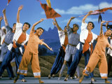 Peking Ballet's "Red Detachment of Women" for US President Richard Nixon During China visit