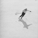 German Heidi Biebl in Winter Olympics