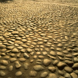 Good Example of American Stonework  famous cobblestones of Main Street in Nantucket 1850