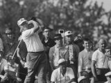 Golfer Jack Nicklaus During National Open Tournament
