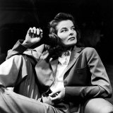 Portrait of Actress Katharine Hepburn with Cigarette in Hand