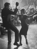 Chubby Checker  Originator of the Twist  Dancing at the Crescendo Nightclub