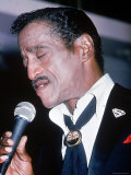 Singer Sammy Davis Jr Performing