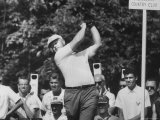 Golfer Jack Nicklaus During National Open Tournament