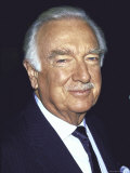 Former Television News Anchor Walter Cronkite