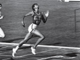 US Runner Wilma Rudolph at Olympics