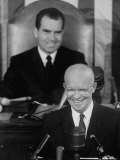 President Dwight D Eisenhower Giving His State of the Union Address to Congress