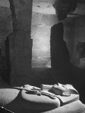 Stone Sarcophagus of Prince Merneptah  Son of Ramses II  Believed to Be Pharaoh at Time of Moses