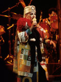 Singer Boy George Performing