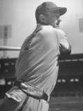 Shortstop Luke Appling Swinging a Bat