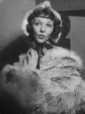 Actress Mary Martin Singing "My Heart Belongs to Daddy" During Broadway's "Leave It to Me"
