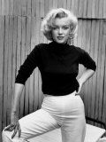 Actress Marilyn Monroe at Home
