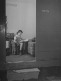 Actress Margaret O'Brien in Her Studio Dressing Room