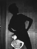 Actress Mary Martin in Act 1 of "Peter Pan " When Peter Gets Back His Shadow After Wendy Sews It On