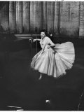 Actress and Singer Judy Garland Twirling Into a Dance Step During a Performance at the Palladium