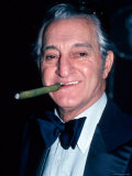Comedian Danny Thomas  Smoking Cigar