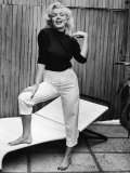 Actress Marilyn Monroe at Home