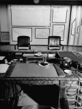 Maps and Furniture in Office That is Part of Suite of the Highest Ranking Officer at the Pentagon