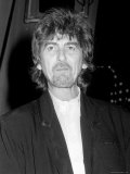 Musician George Harrison at Rock and Roll Hall of Fame