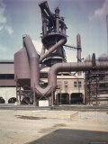 Conduits Take Surplus Gas  After being cleaned to Boiler Plant in Birmingham Steel Company  Alabama