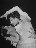 Hugh Laing and Nora Kaye Dancing Duet in Antony Tudor's Ballet "Pillar of Fire"