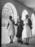 Lady Nancy Astor  and Two of Her Employees  Enjoying a Laugh Together