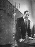 Portrait of Rabbi Louis Finkelstein  Chancellor and Professor at the Jewish Theological Seminary