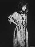 Actress Debbie Reynolds Doing Impersonation of Actress Anna Magnani