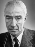 Portrait of Physicist J Robert Oppenheimer