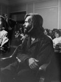 Charles Manson in Court Facing Murder Charges in Brutal Deaths of Actress Sharon Tate and Others