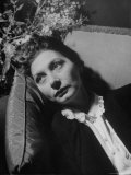 Portrait of Russian Born Dress Designer Valentina