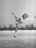 Gretchen Merrill Ice Skating During the World Championship
