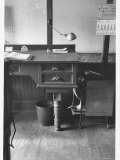 Good Still Life of Old Fashioned Desk Still in Use in Law Offices  Banks  and Commercial Firms