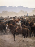 John Wayne Filming "The Undefeated"